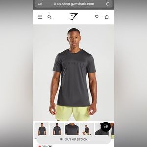 Gymshark sport stripe t-shirt